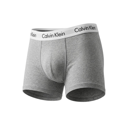 Bóxer de algodón gris Calvin Klein