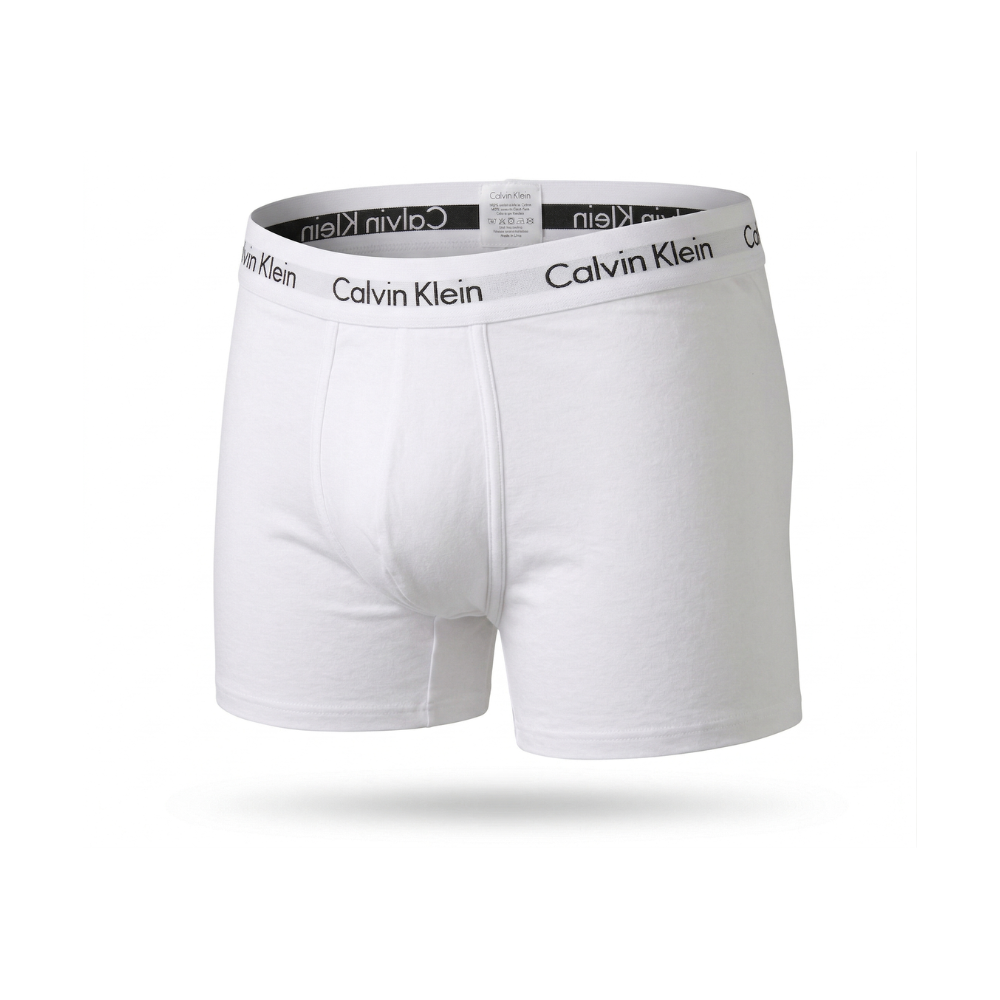 Bóxer de algodón blanco Calvin Klein