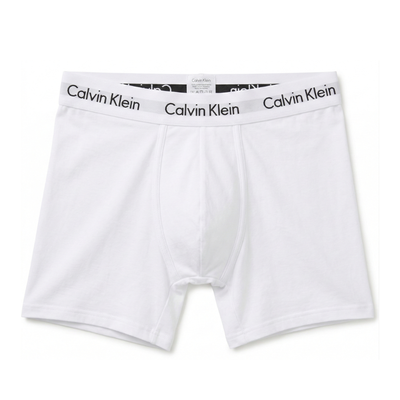Bóxer de algodón blanco Calvin Klein