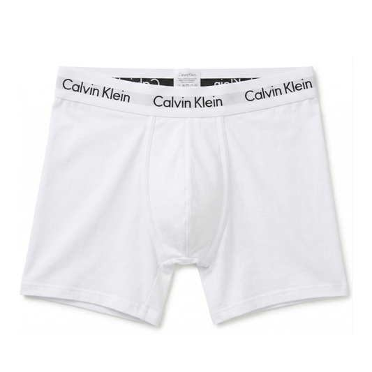 Bóxer de algodón blanco Calvin Klein